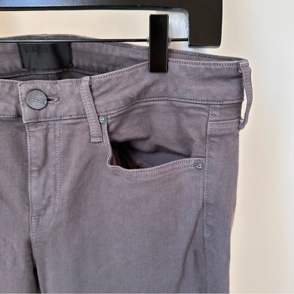 Vince Women’s Riley Legging Denim Jeans Charcoal Grey SZ 31